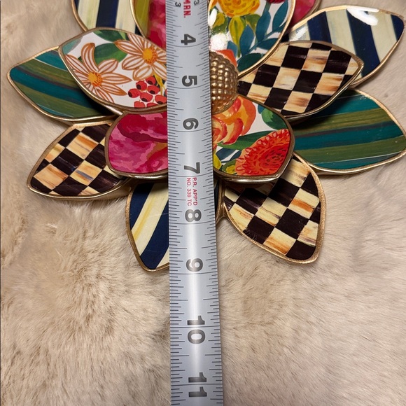 MacKenzie - Childs Colorful Floral Medium Wall Decor BNIB - Picture 5 of 8